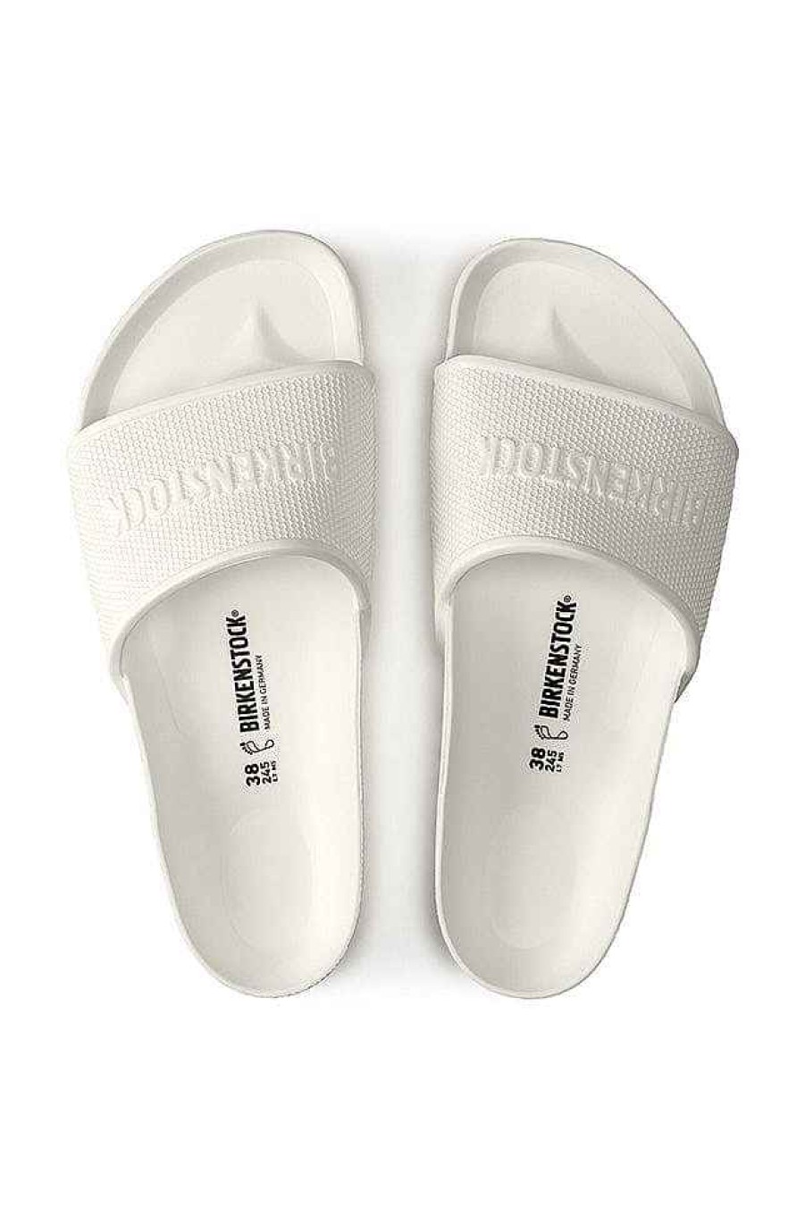 Beach Wear Capriosca Birkenstocks | Birkenstock Barbados White Eva Regular Women'S Sandal