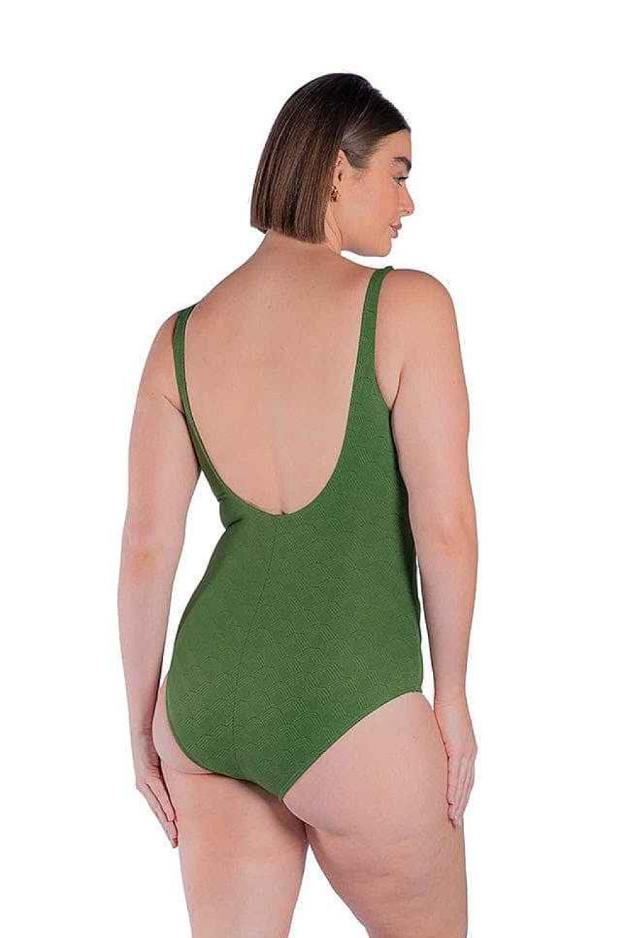 Swimwear Capriosca Low Back | Acapulco Fresh Waist Tie One Piece