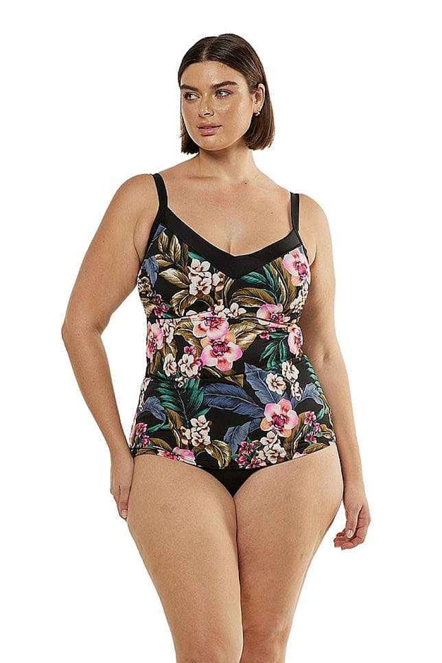 Swimwear Capriosca Loose Fitting | Waikiki Underwire Tankini Top