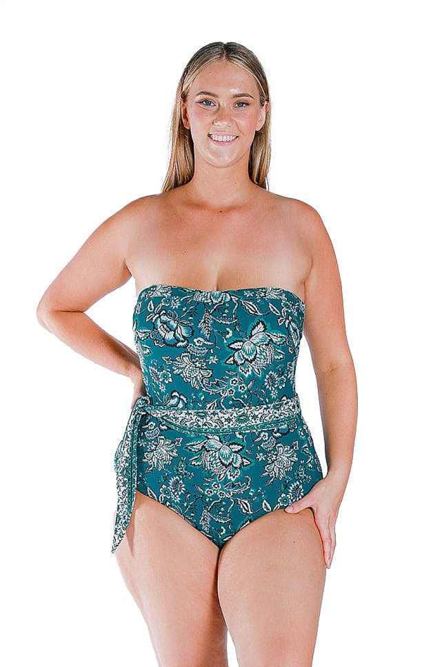 Swimwear Capriosca Underwire | Sardinia Underwire Bandeau One Piece