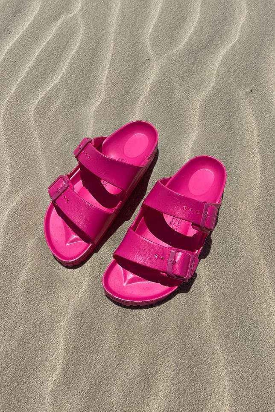 Beach Wear Capriosca Birkenstocks | Birkenstock Arizona Eva Beetroot Purple Women'S Sandal