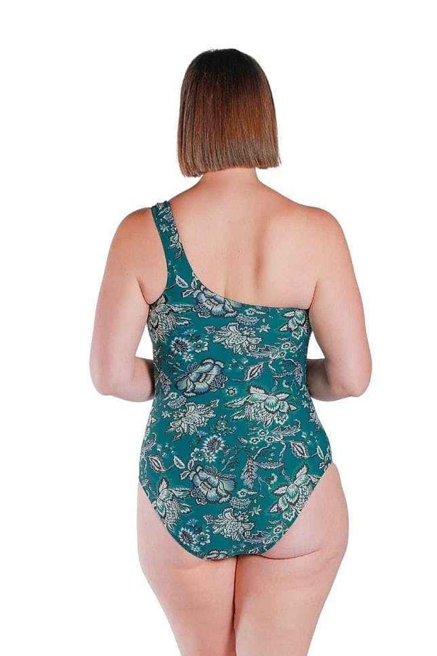 Swimwear Capriosca Mastectomy | Sardinia One Shoulder One Piece