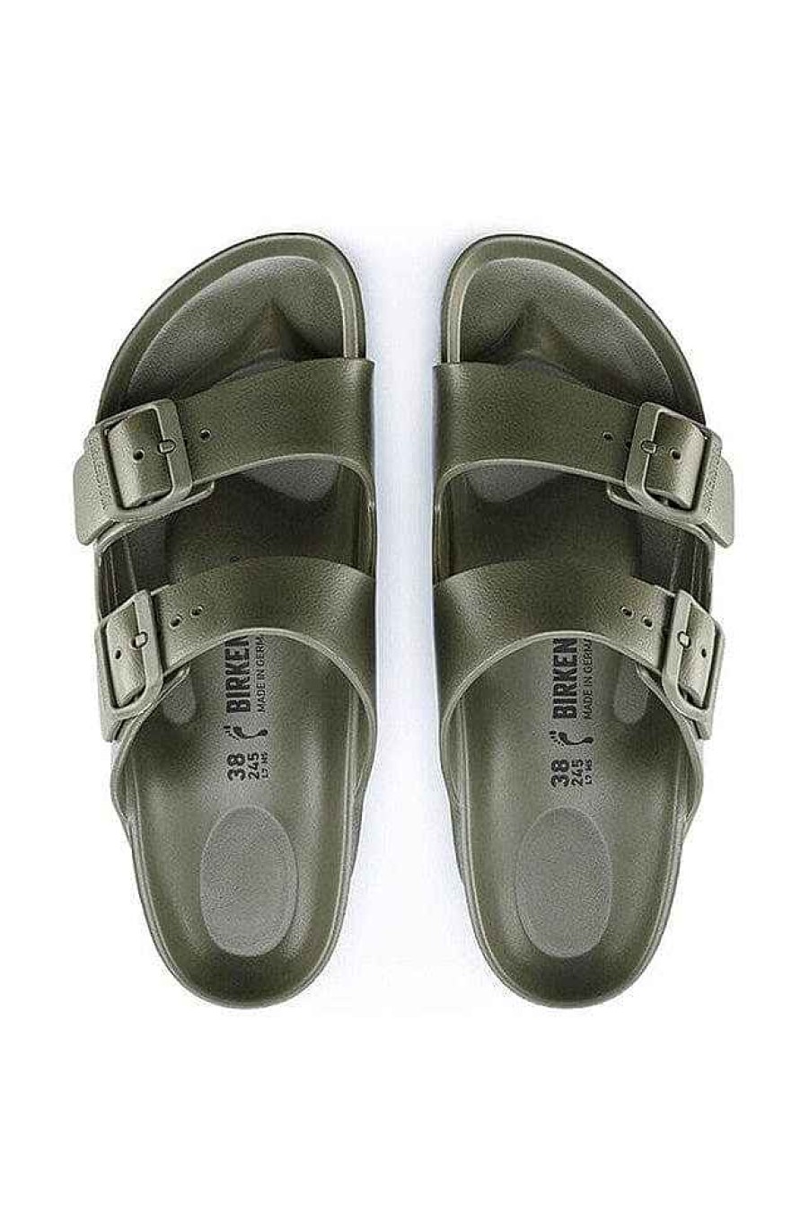 Beach Wear Capriosca Birkenstocks | Birkenstock Arizona Eva Beach Khaki Women'S Sandal