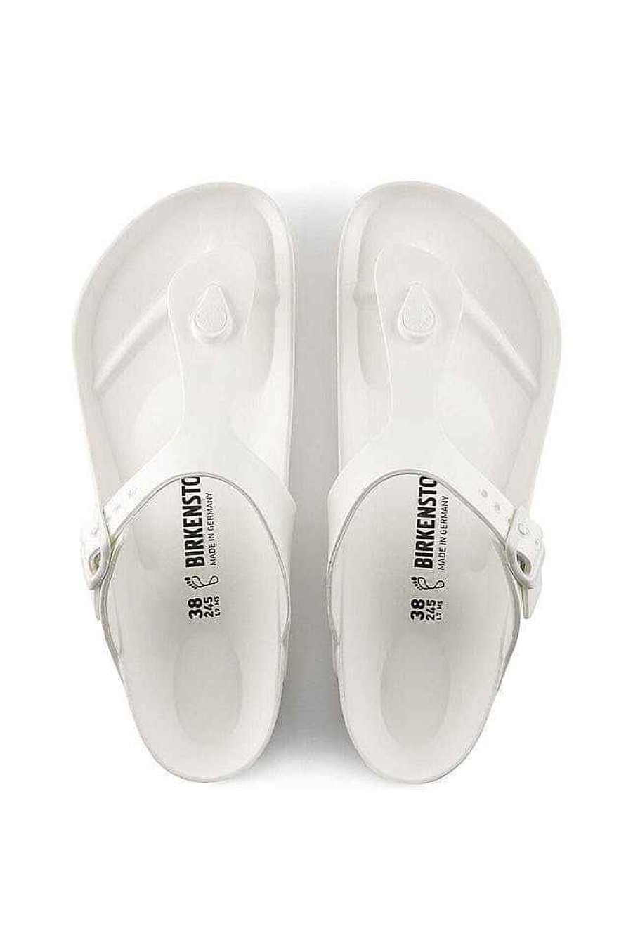 Beach Wear Capriosca Birkenstocks | Birkenstock Gizeh Beach White Eva Regular Sandal