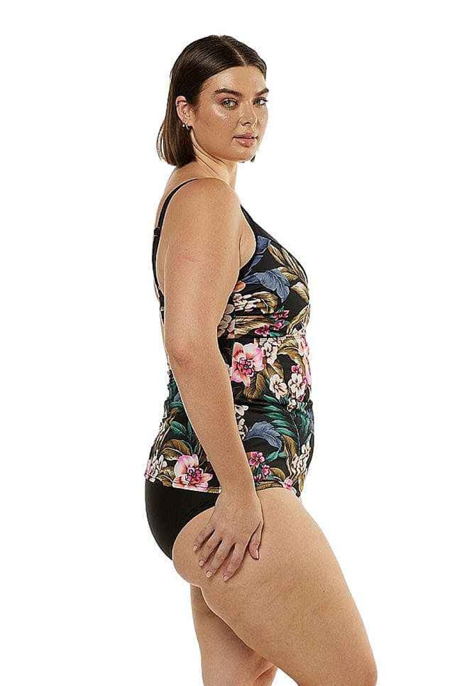 Swimwear Capriosca Loose Fitting | Waikiki Underwire Tankini Top