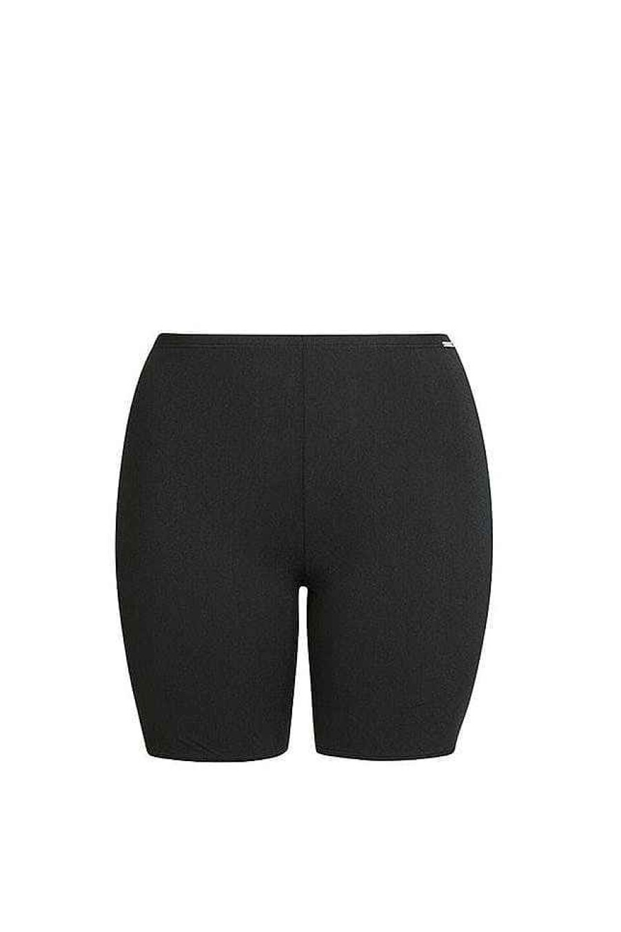 Swimwear Capriosca Black | Chlorine Resistant Black Bike Swim Shorts