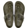 Beach Wear Capriosca Birkenstocks | Birkenstock Gizeh Eva Khaki Regular Women'S Sandal