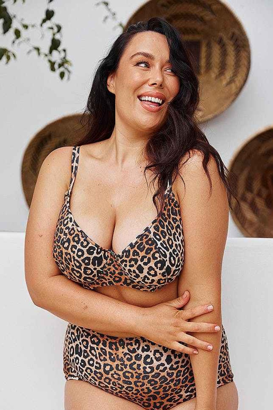 Swimwear Capriosca Underwire | Leopard Underwire Bikini Top | Sustainable Swimwear