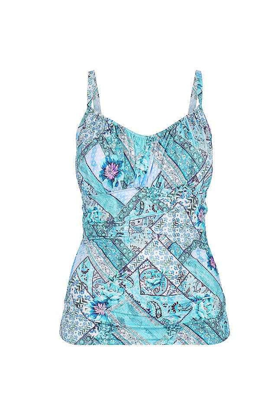 Swimwear Capriosca Loose Fitting | Whitehaven Underwire Tankini Top