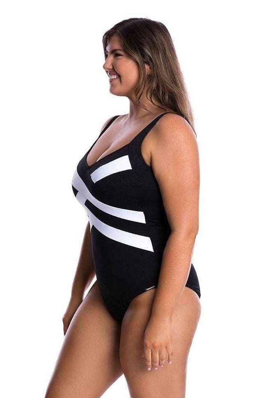 Swimwear Capriosca Low Back | Acapulco Criss Cross One Piece Swimsuit