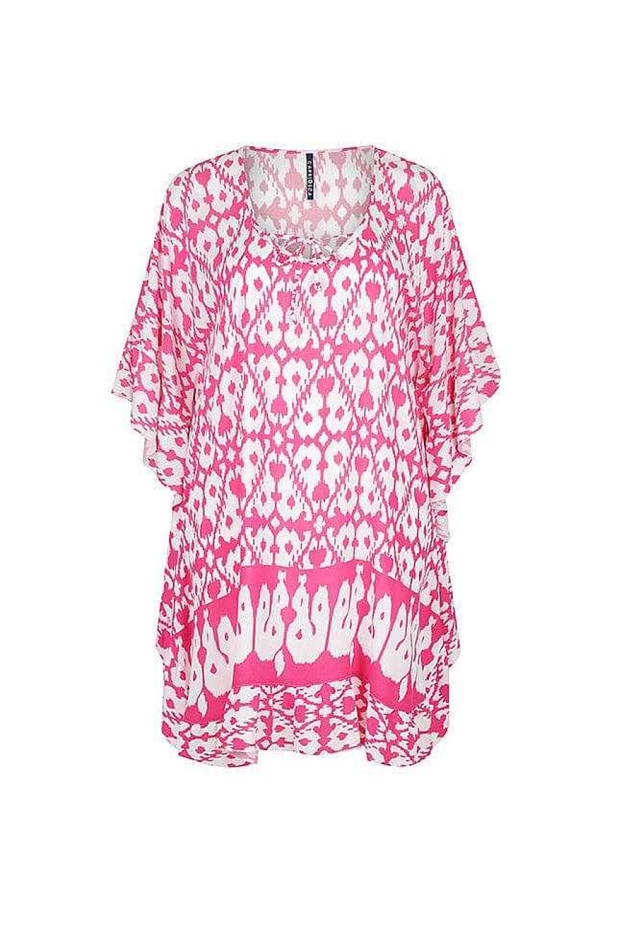 Beach Wear Capriosca Beach Dresses | Full Moon Kaftan Pink