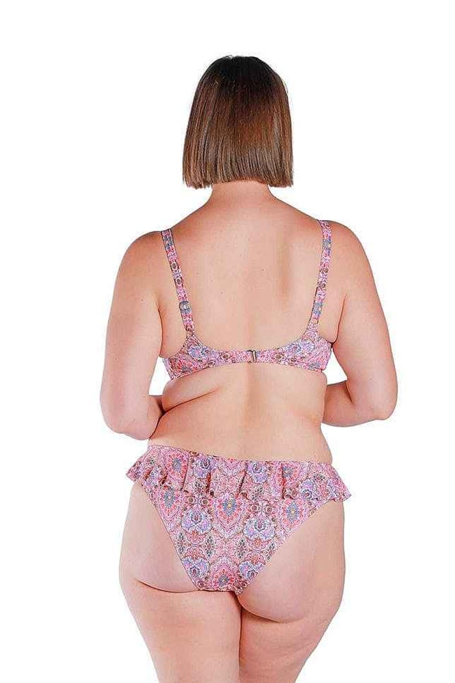 Swimwear Capriosca Underwire | Amalfi Pink Underwire Bikini Top