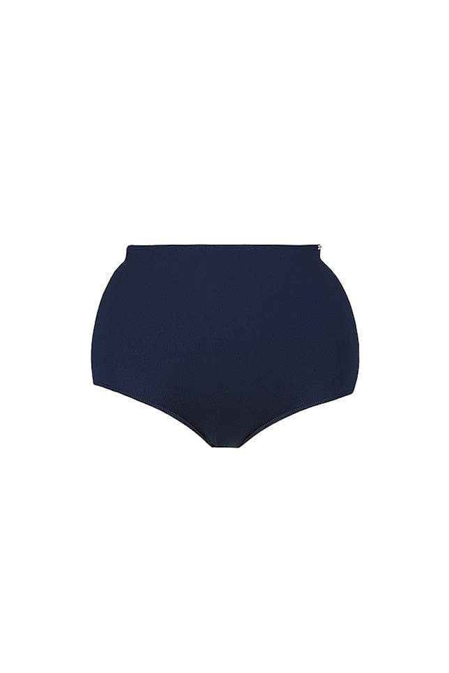 Swimwear Capriosca High Waisted | Navy High Waist Bikini Bottoms