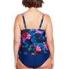 Swimwear Capriosca Loose Fitting | Montego 3 Tier Tankini Top