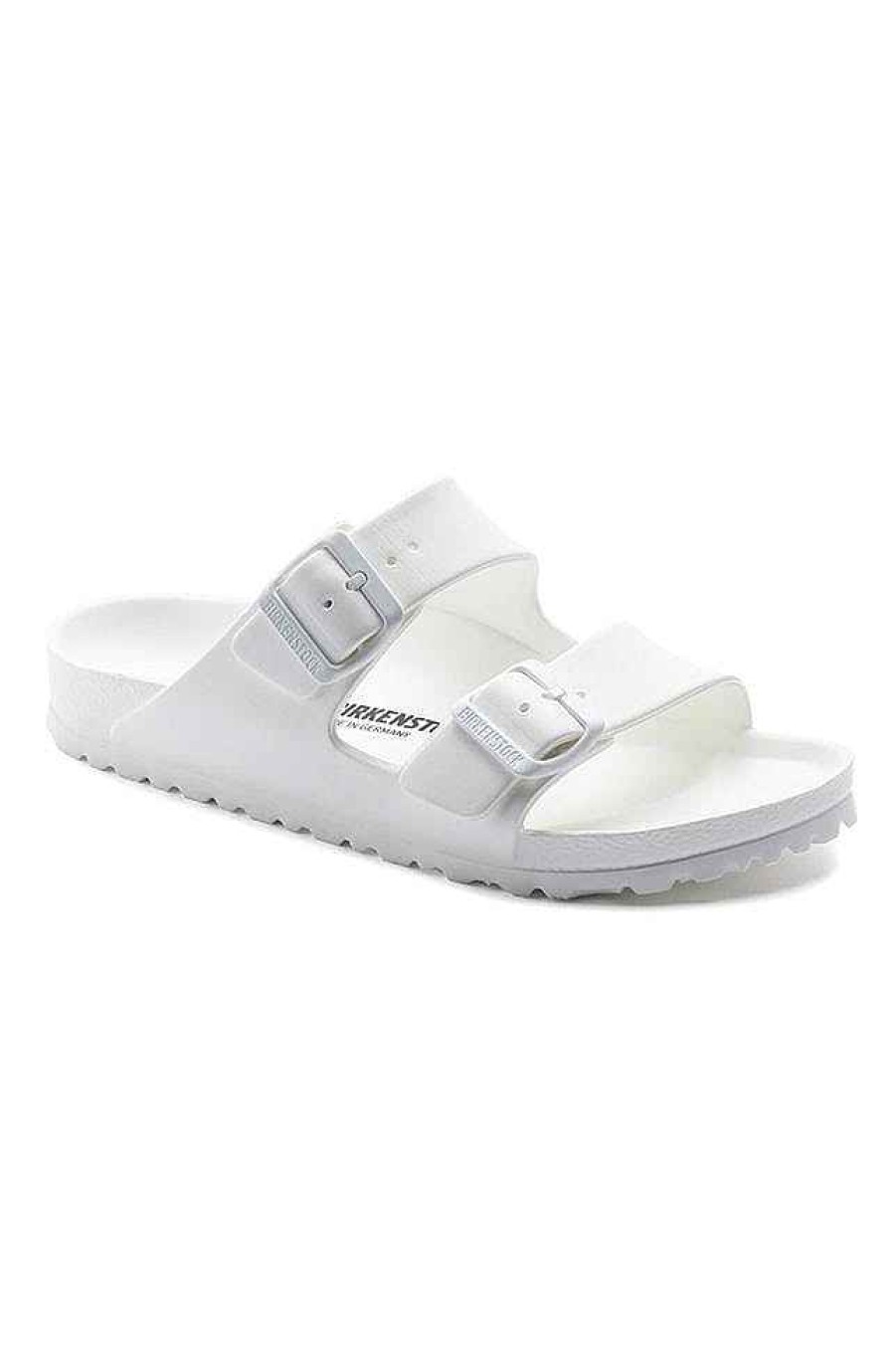 Beach Wear Capriosca Birkenstocks | Birkenstock Arizona Eva White Women'S Beach Sandal