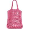 Beach Wear Capriosca Beach Bags | Woven Tote Beach Bag - Hot Pink