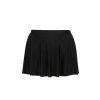 Swimwear Capriosca Black | Black Skater Skirt