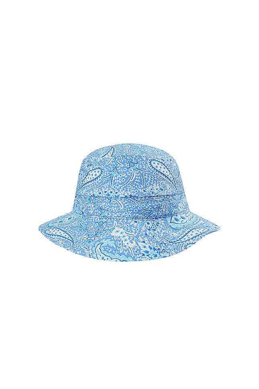 Swimwear Capriosca Sun Hat | Santorini Blue Bucket Hat